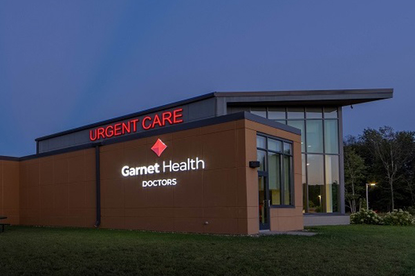 Garnet Health Doctors Urgent Care building Monticello